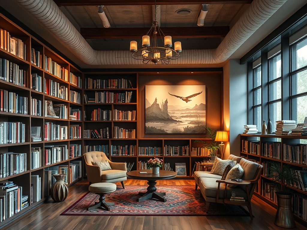 Дом-библиотека: проектирование помещений для хранения книг