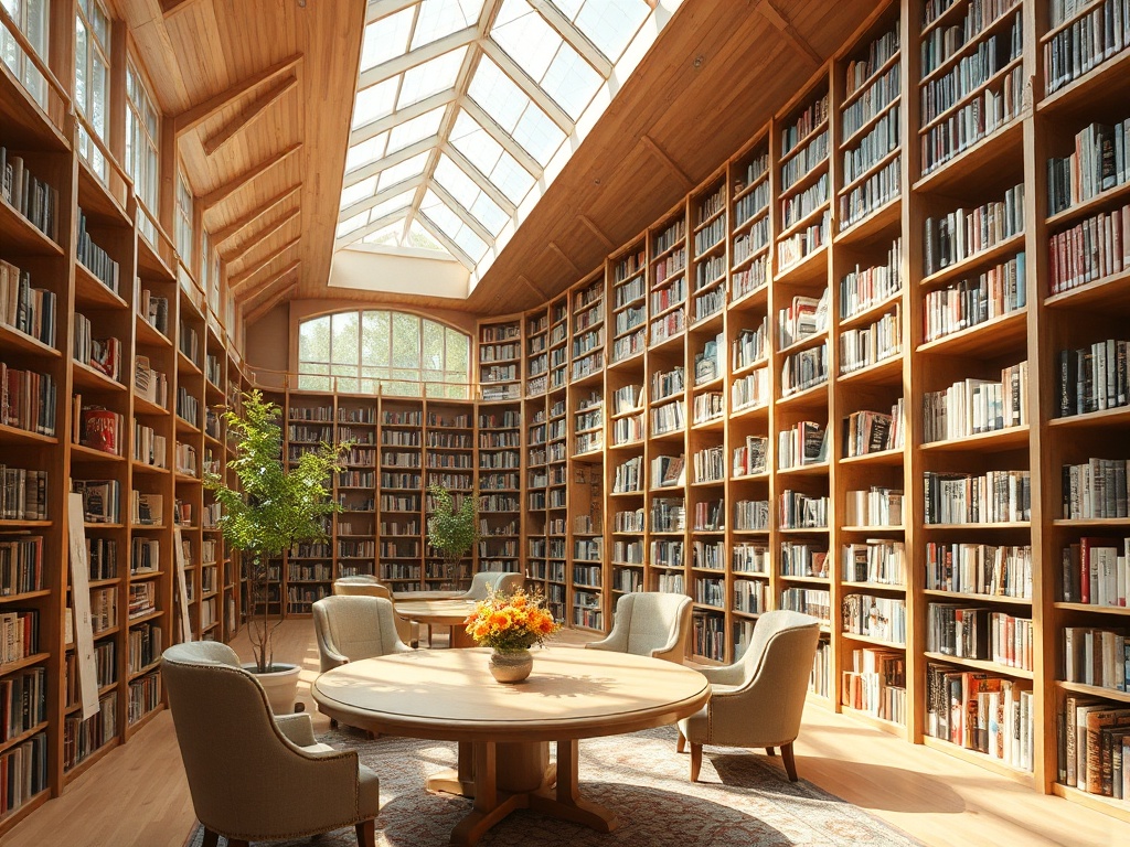 Строительство библиотеки с вторым светом в загородном доме Строительство библиотеки с вторым светом в загородном доме