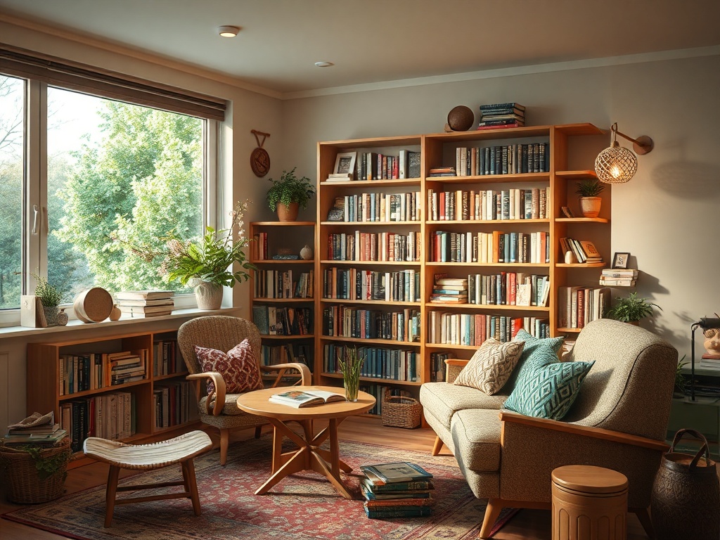 Дом-библиотека: проектирование помещений для хранения книг